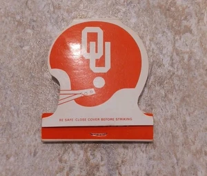 Oklahoma University Sooners Match Book 1982 - Imagen 1 de 4
