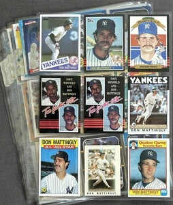 Lot of 65 Different 1985-2016 Don Mattingly NY Yankees Baseball Cards NM-MT - Picture 1 of 17
