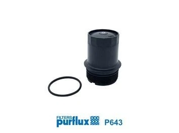 PURFLUX Cubierta caja filtro de aceite P643 para RENAULT Kadjar (HA, HL) 106 82 - Imagen 1 de 4