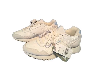 White Reebok Glide Womens Sneaker Sz 9 Running Shoe Athletic Trainers - Picture 1 of 13