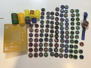 Yokai Watch Medal Super Yokai Encyclopedia Collection Over 100 Medals Authentic - Picture 1 of 10