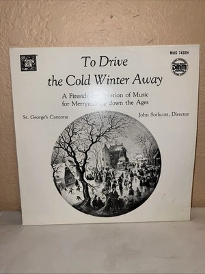To Drive the Cold Winter Away John Sothcott, St.George's Canzona LP NM Foto 1 de 4