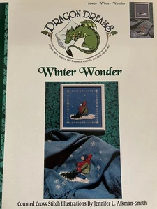 Dragon Dreams Cross Stitch- Winter Wonder Chart - Picture 1 of 2