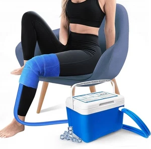 Cold Therapy Ice Machine for Knee After Surgery with Timer 9 Qt Universal New - Picture 1 of 6