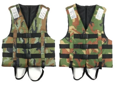 Rettungsweste Für Erwachsene Tragbare Tarnweste Faltbare Schaumauftriebsweste DE - Bild 1 von 4