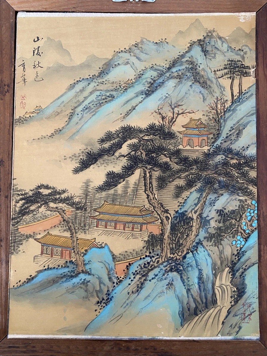 古董中国画作、画卷| eBay