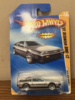 Hot Wheels- 2010 New Models- '81 DeLorean DMC-12 - Image 1 of 2