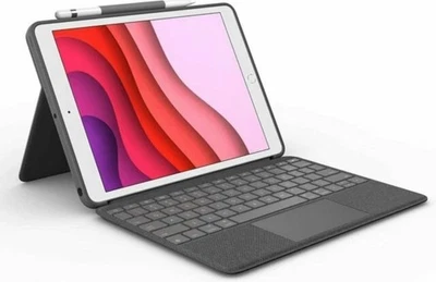 Logitech 920-009608 Woven Fabric Folio for 10.2" iPad Graphite 920009608 - Image 1 of 4