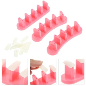 2 Cajas Base de Práctica Soporte para Uñas Exhibición Manicura Estante Punta para Uñas - Imagen 1 de 12