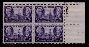ALLY'S STAMPS US Plate Block Scott #941 3c Tennessee Statehood [4] MNH [STK] - Picture 1 of 1
