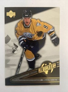 2006-07 Upper Deck All World #AW18 Paul Kariya - Nashville Predators