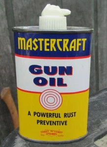 VTG COAST TO COAST MASTERCRAFT GUN OIL 3 OZ POCKET CAN NEAR FULL - Picture 1 of 6