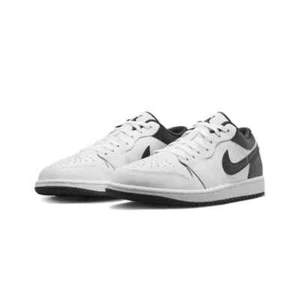 Nike Air Jordan 1 Low Reverse Panda White Black 553558-132 big kids women's - Picture 1 of 5