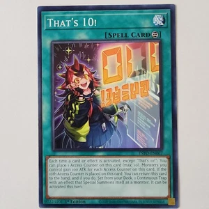 (3x) That's 10! - INFO-EN067 - NM - Common - 1st ed - Yugioh - Picture 1 of 2