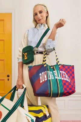 Bolso de Mano Rugby Rayas Reutilizable, Blazers de Remo X Target, Nuevo con Etiquetas Foto 1 de 2