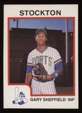 1987 Gary Sheffield ProCards Stockton Ports Minor League Rookie Rc #239 *NICE*