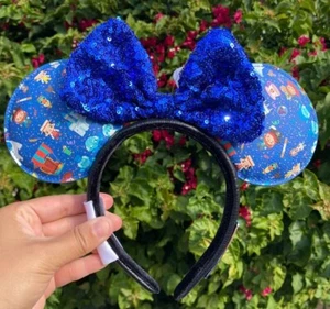 2021 Disney Parks Loungefly Chibi Park Icons Mickey Minnie Maus Ohren Stirnband - Bild 1 von 3