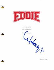 WHOOPI GOLDBERG SIGNED AUTOGRAPH EDDIE FULL MOVIE SCRIPT - NEW YORK KNICKS COACH