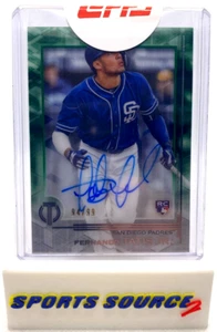 Fernando Tatis Jr. 2019 Topps Tribute Green RC Auto /99 Rookie #TA-FTJ - Picture 1 of 2