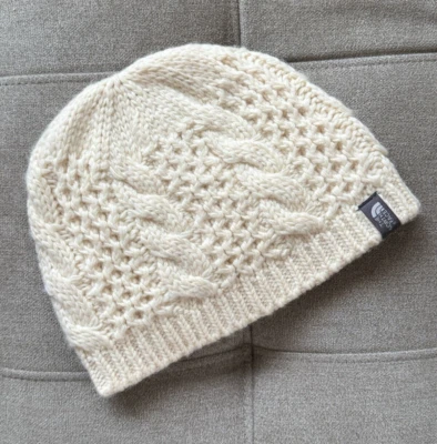 The North Face Hat Oh Mega Beanie Fleece Lined Cabincore Winter Ski Lodge - Image 1 of 4