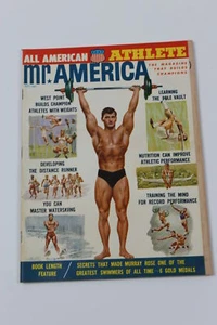 "MR AMERICA" IS "ALL AMERICAN ATHLETE" MAGAZINE OCT 1963 1ST ISSUE WEST POINT - Picture 1 of 2