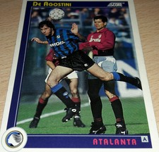 1993 CARD SCORE ATALANTA DE AGOSTINI N°54 FOOTBALL SOCCER ALBUM