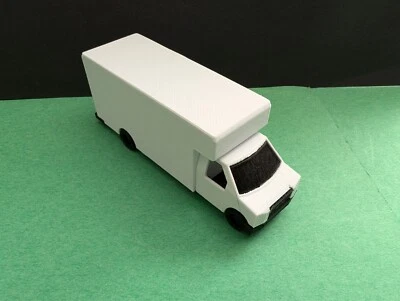 3-pk HO 1:87 scale u haul 20ft moving vans box truck OO scale - Image 1 of 4