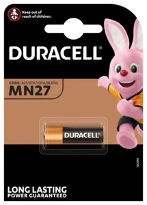 2x Batería 12V MN27 A27 LR27A GP27 L828 8LR732 V27A DURACELL para Mando a Distancia - Imagen 1 de 1
