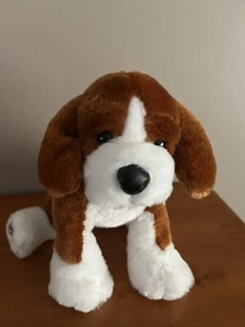 Ganz Webkinz Beagle HM141 Plush Brown Black White No Code Clean - Picture 1 of 8