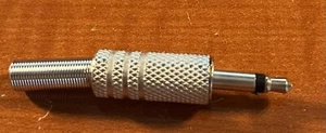 CB Radio External Speaker Plug 1/8 Inch 3.5mm Metal - Mono 2 Conductor - Picture 1 of 4