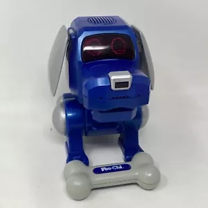Tiger Electronics Poo Chi Robot Dog Sega Toys 2000 Blue/silver missing tail - Picture 1 of 7