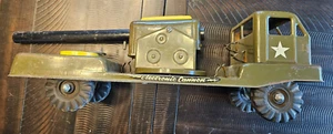 N-2400 Electronic Cannon Toy Truck 1950's Battery Op Vintage Nylint NON Working - Picture 1 of 16