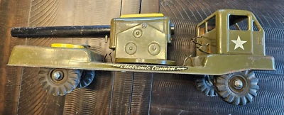 N-2400 Electronic Cannon Toy Truck 1950's Battery Op Vintage Nylint NON Working - Image 1 of 4