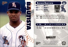 Rayner Bautista 2001 Multi-Ad Lakeland Tigers #3 Card *AutographDen*