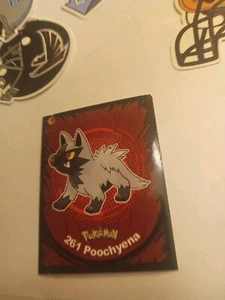 2022 Pokemon Sticker EP #110 POOCHYENA Hoenn Peru Edition Südamerika Nintendo - Bild 1 von 3