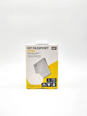 Western Digital My Passport Ultra 1TB silber Externe HDD-Fest­platte #KT2145M - Bild 1 von 4