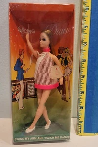 Muñeca Topper Dancing Dawn 1970 moda vintage en caja original - Imagen 1 de 10