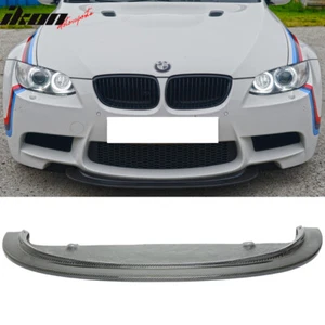 Fits 08-13 E90 E92 E93 M3 CRT Front Bumper Lip Spoiler Carbon Fiber Splitter Kit - Picture 1 of 7