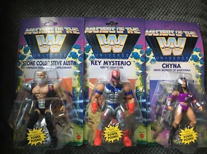 Master of the WWE Universe Walmart Ex Wave 8! STONE COLD, REY MYSTERIO, CHYNA! - Picture 1 of 4