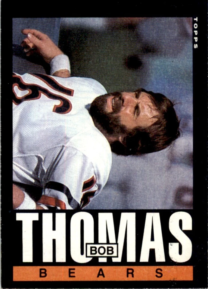 1985 TOPPS BOB THOMAS CHICAGO BEARS #36 - Image 1 of 2