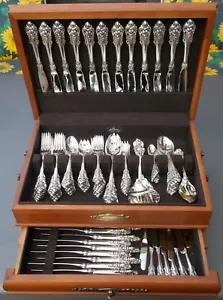 *RAR* Komplettes 135-tlg. Besteckset Walace Grand Baroque 925er Sterling Silber - Bild 1 von 24