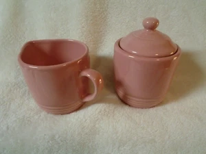 Sakura China (Vintage) Sugar & Creamer (ROSE/Pink) Gorgeous! - Picture 1 of 10