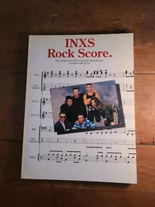INXS Rock Score. 5 canzoni segnate complete di testi libro nuovo (1920) - Foto 1 di 8