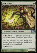 4x Jade Mage M12 MtG Magic Green Uncommon 4 x4 Card Cards