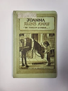 JOANNA RUNS AWAY- Hardcover Ex/Library 1973 La Farge, Phyllis Vintage Fiction - Picture 1 of 11