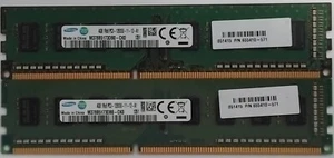 Samsung 8GB (2x4GB) DDR3 1600MHz PC3-12800U 1Rx8 Desktop RAM – Tested - Picture 1 of 2