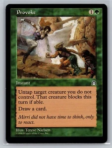 Provoke NM Stronghold Magic the Gathering MTG - Picture 1 of 2