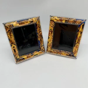2 Retro Vintage Lucite Gold Confetti Picture Frame Tools Hammer Hat Amscan - Picture 1 of 12
