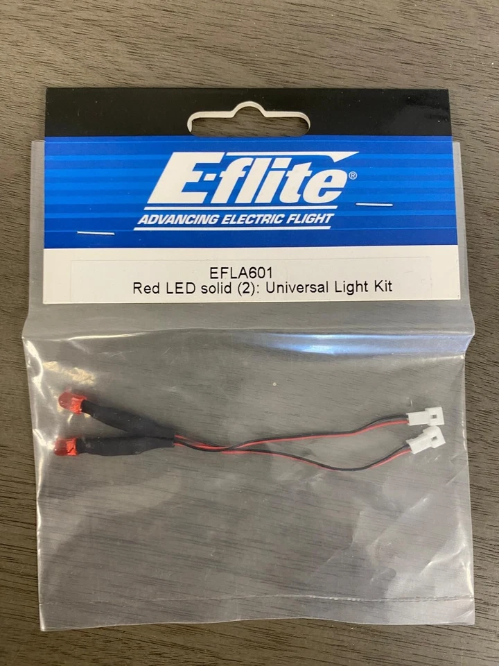 E-flite Red LED Solid 2 Universal Light Kit EFLA601 - Image 1 of 1