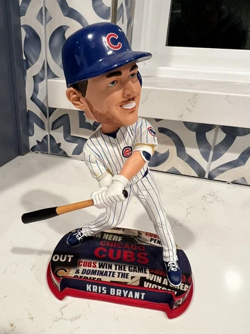 Kris Bryant Chicago Cubs FoCo Headline Bobblehead MLB Cover